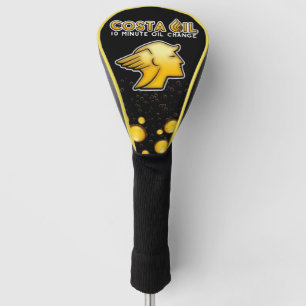 Costa Oil Oil Drop Design Golf Head Cover