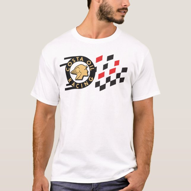 Costa Oil Racing Front Back T-Shirt (Front)