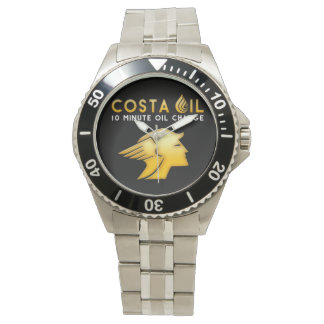 Costa Oil Silver Watch