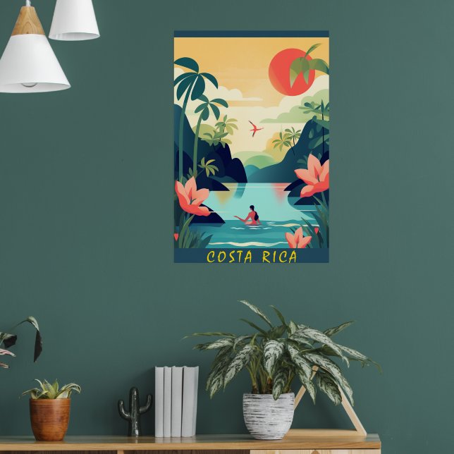 COSTA RICA #1 POSTER (Living Room 1)