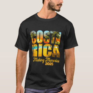 Costa Rica 2025 Making Memories Matching Family Va T-Shirt