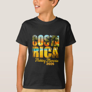 Costa Rica 2026 Making Memories Matching Family Va T-Shirt