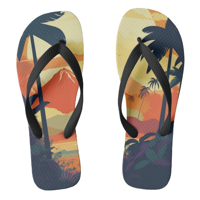 COSTA RICA #2 FLIP FLOPS (Footbed)