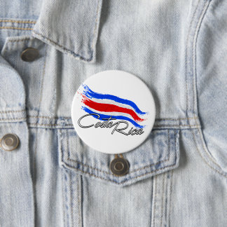 Costa Rica 7.5 Cm Round Badge