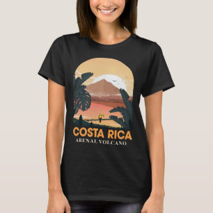 Costa Rica Arenal Volcano Travel Beach Summer Vaca T-Shirt