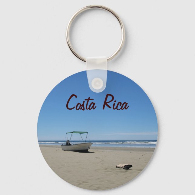 Costa Rica Beach Key Ring (Front)