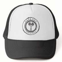 Costa Rica Beach Palm Tree Pura Vida Logo Souvenir