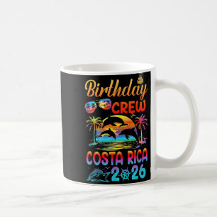 Costa Rica Birthday Trip Vacation 2026 Matching Gr Coffee Mug