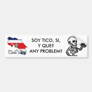 Costa Rica Bumper Sticker