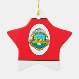 Costa Rica Ceramic Tree Decoration