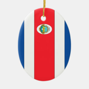 Costa Rica Ceramic Tree Decoration
