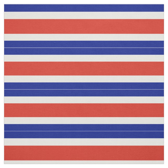 Costa Rica Civil Flag Fabric (Swatch)