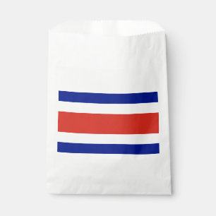 Costa Rica Civil Flag Favour Bags