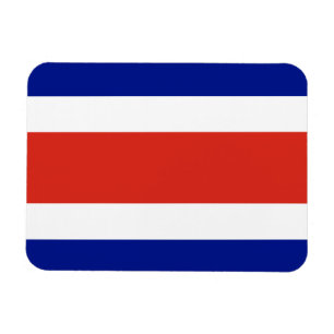 Costa Rica Civil Flag Magnet