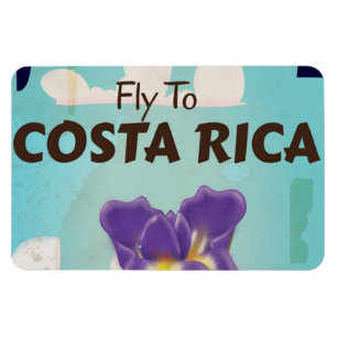 Costa Rica Classic vintage travel poster Magnet