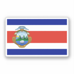 Costa Rica (coat of arms/ flag)