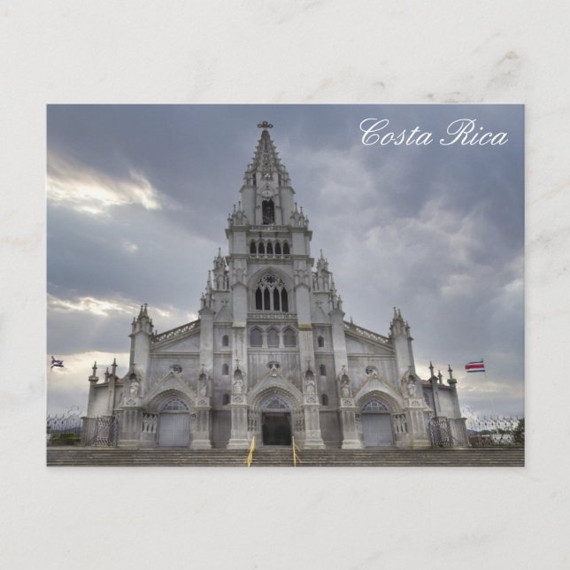 Costa Rica Coronado Church Travel Postcard (Front)