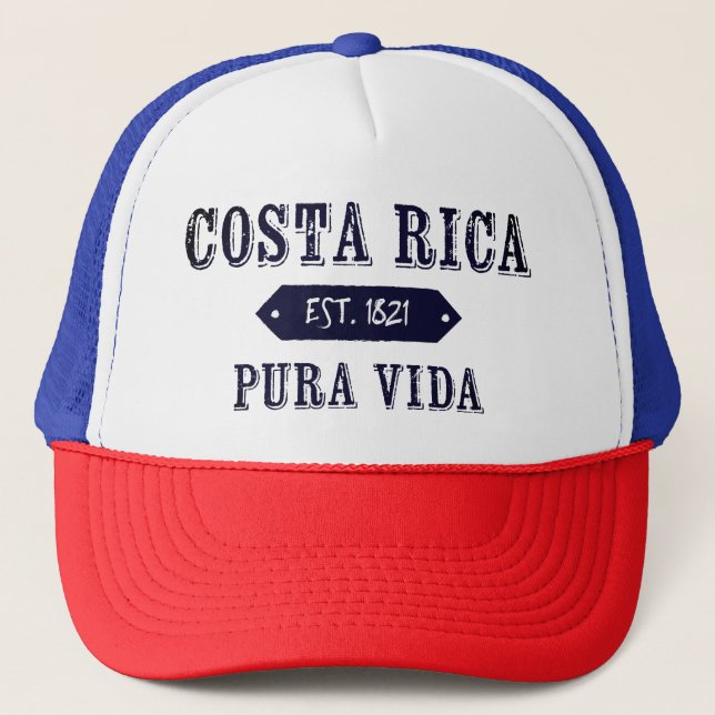 Costa Rica Est. 1821 Pura Vida Hat (Front)
