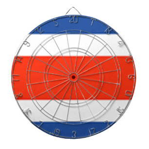 Costa Rica Flag Dartboard
