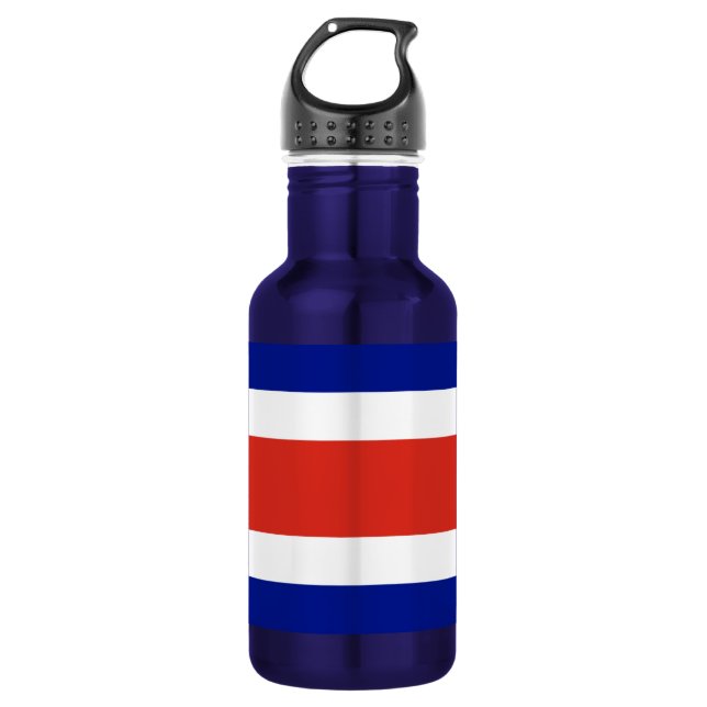Costa Rica Flag Liberty Bottle (Front)
