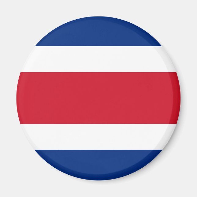 Costa Rica Flag Magnet (Front)