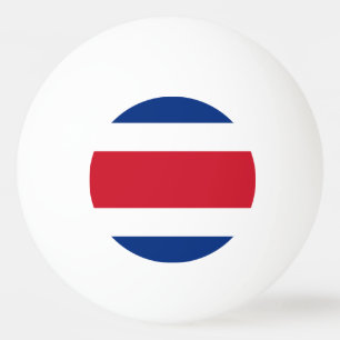 Costa Rica flag Ping Pong Ball