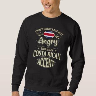 Costa Rica Flag Souvenirs For Costa Ricans Men W Sweatshirt