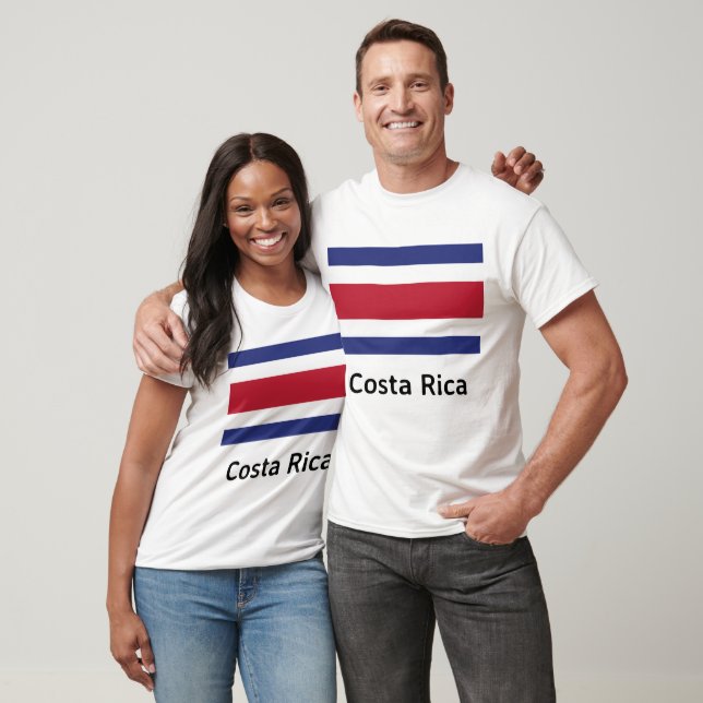 Costa Rica Flag T-Shirt (Unisex)