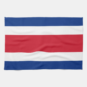 Costa Rica flag Tea Towel