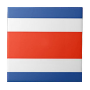 Costa Rica Flag Tile
