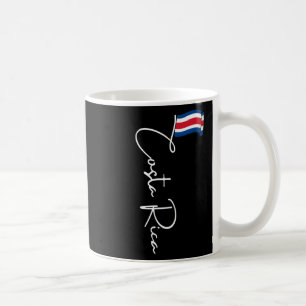 Costa Rica Flag Vacation Tropical Pura Vida Costa Coffee Mug
