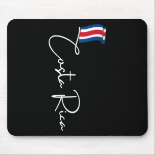Costa Rica Flag Vacation Tropical Pura Vida Costa Mouse Mat