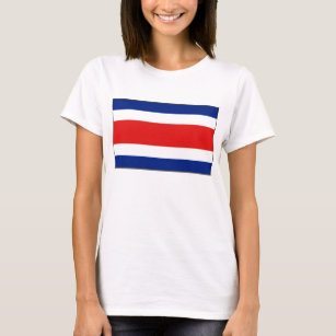 Costa Rica Flag x Map T-Shirt