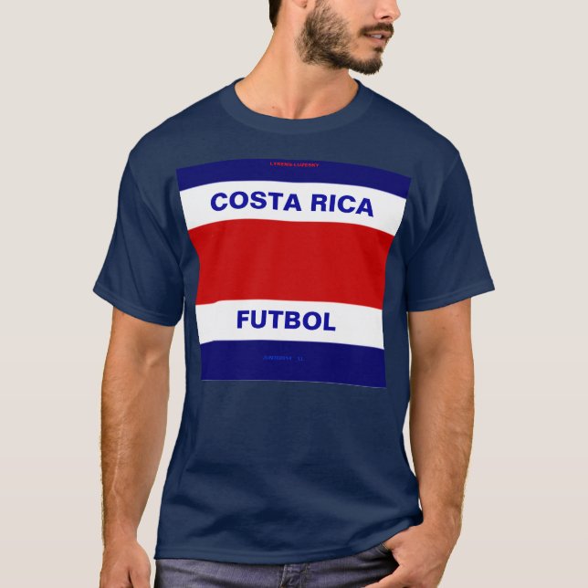 COSTA RICA FUTBOL T-Shirt (Front)