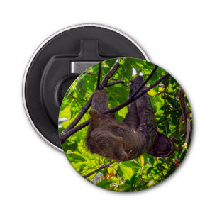 Costa Rica - Happy  Lazy Sloth, Antonio Manuel NP Bottle Opener