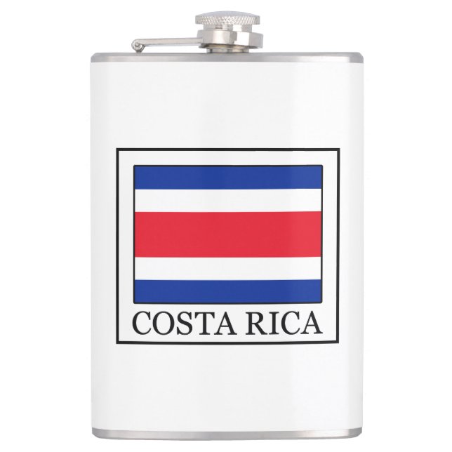 Costa Rica Hip Flask (Front)