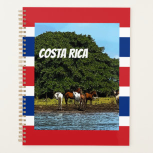 Costa Rica - Horses by the Water Planner