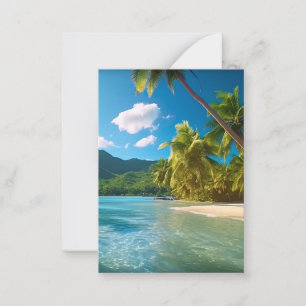 Costa Rica Island Paradise  Card