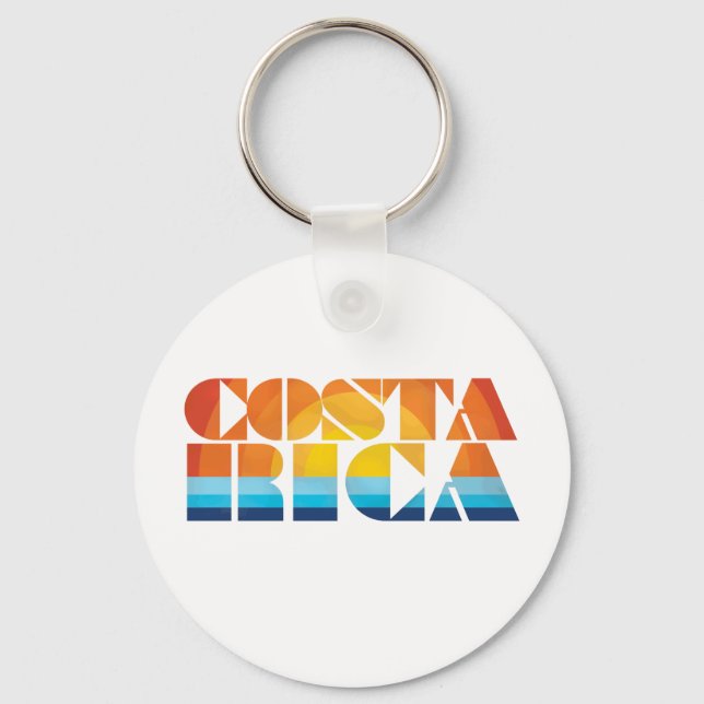 Costa Rica Key Ring (Front)