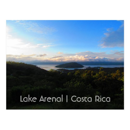 Costa Rica Lake Arenal Postcard