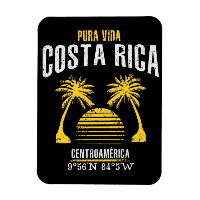 Costa Rica Magnet (Vertical)