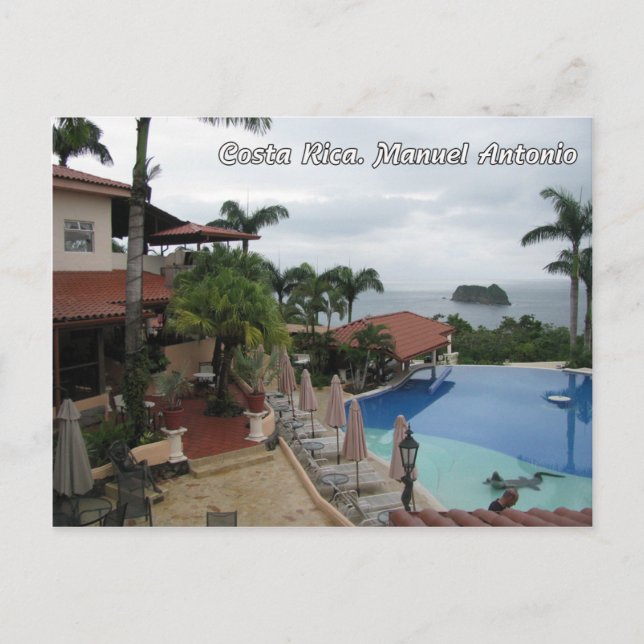 Costa Rica. Manuel Antonio Postcard (Front)