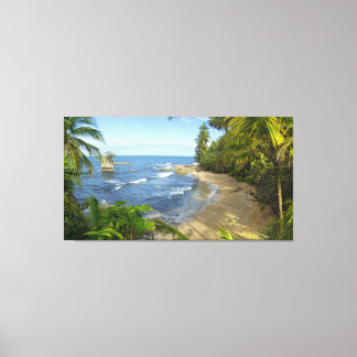 Costa Rica, Manzanillo Wildlife Refuge Canvas Print