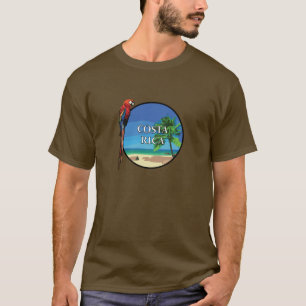 Costa Rica - Men's Basic Dark T-Shirt