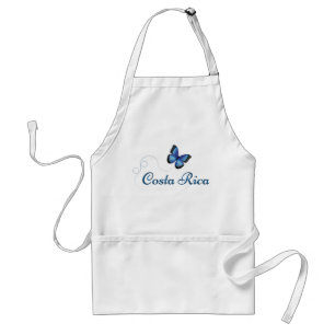 Costa Rica Morpho Butterfly Standard Apron