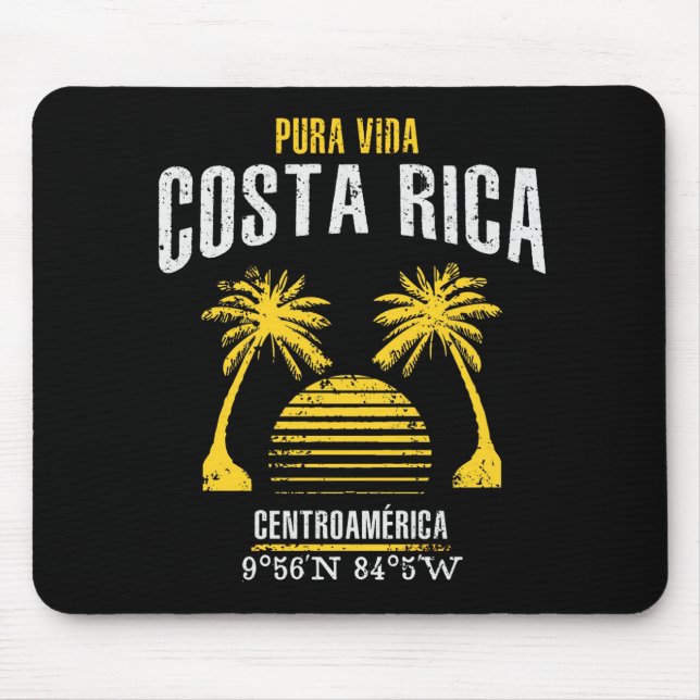 Costa Rica Mouse Mat (Front)