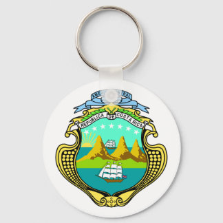 Costa Rica Official Coat Of Arms Heraldry Symbol Key Ring