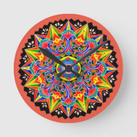Costa Rica Ox Cart Wheel Carreta Clock Gift