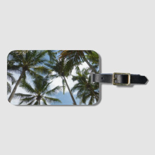 Costa Rica Palm Trees Beach Luggage Tag