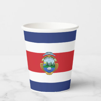 Costa Rica paper party cup
